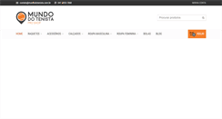 Desktop Screenshot of mundodotenista.com.br